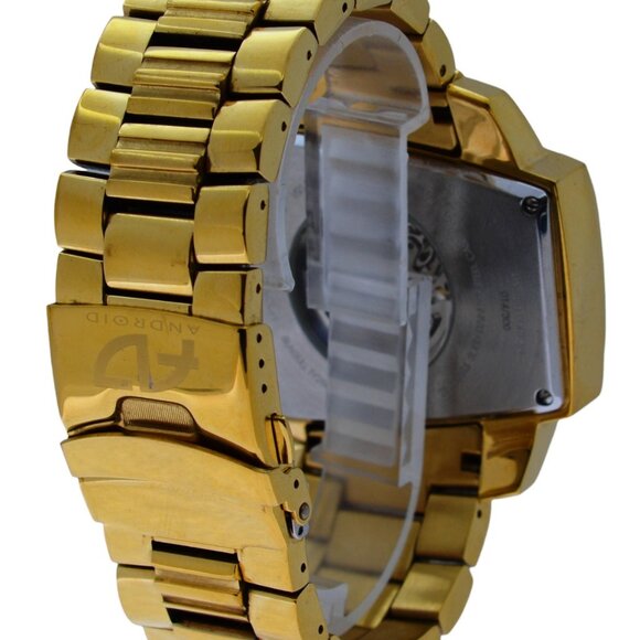 Android 53mm Gold Concept Skeleton Watch! Seagull TY2809 Limited 300 Ref: AD710! - Picture 3 of 11